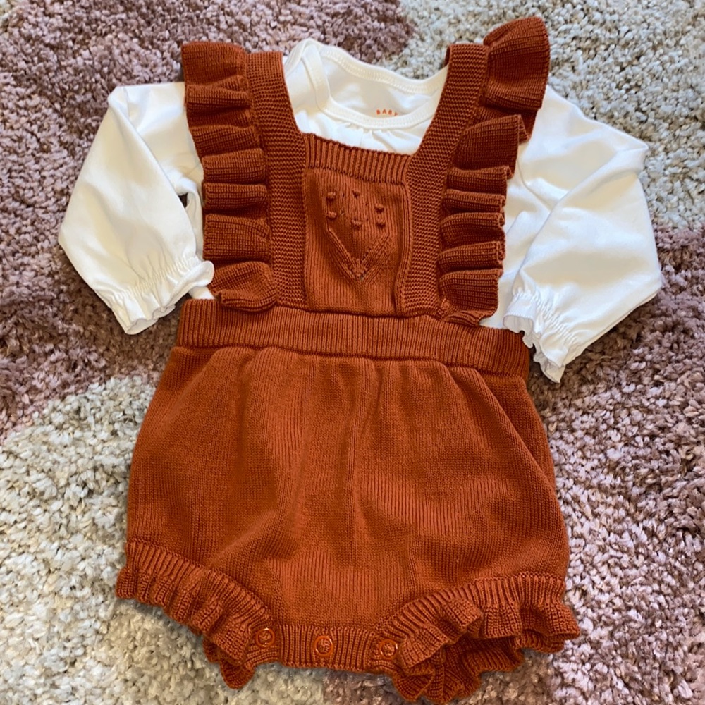 Cat & jack set never worn size 3-6m